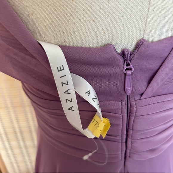 Plum Lavender Formal Prom Dress - Picture 8 of 9